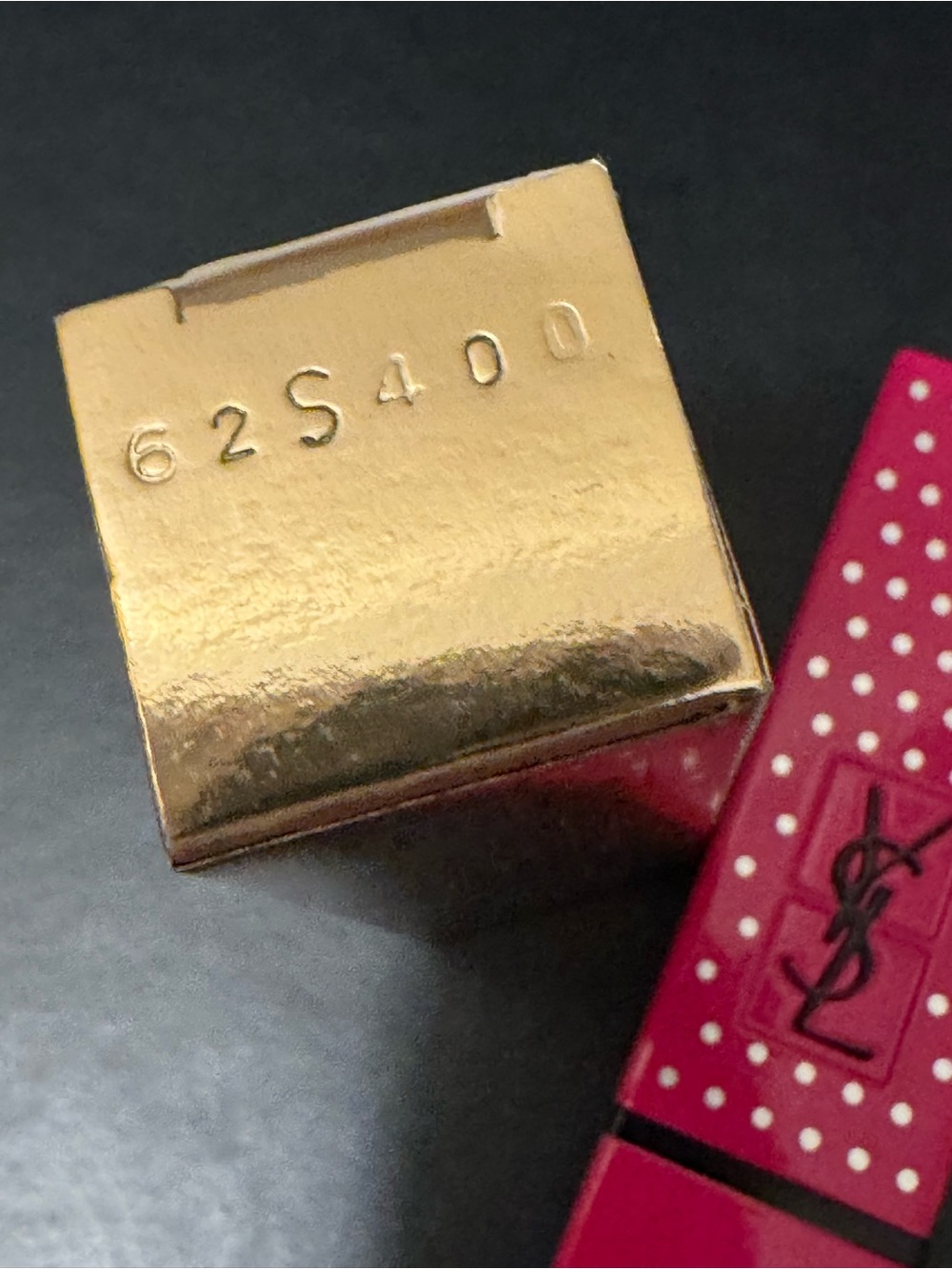BNIB YSL LE 2019 Rouge Pur Couture Studs Lipstick 99 Fuchsia Allusion - Picture 8 of 11